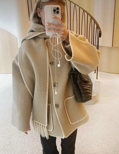 Ashley | Scarf Coat