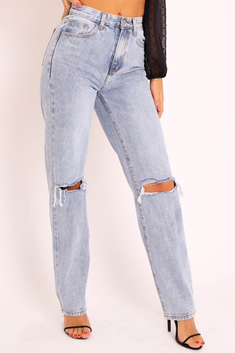 Phelis-Mid Extra Long Jeans