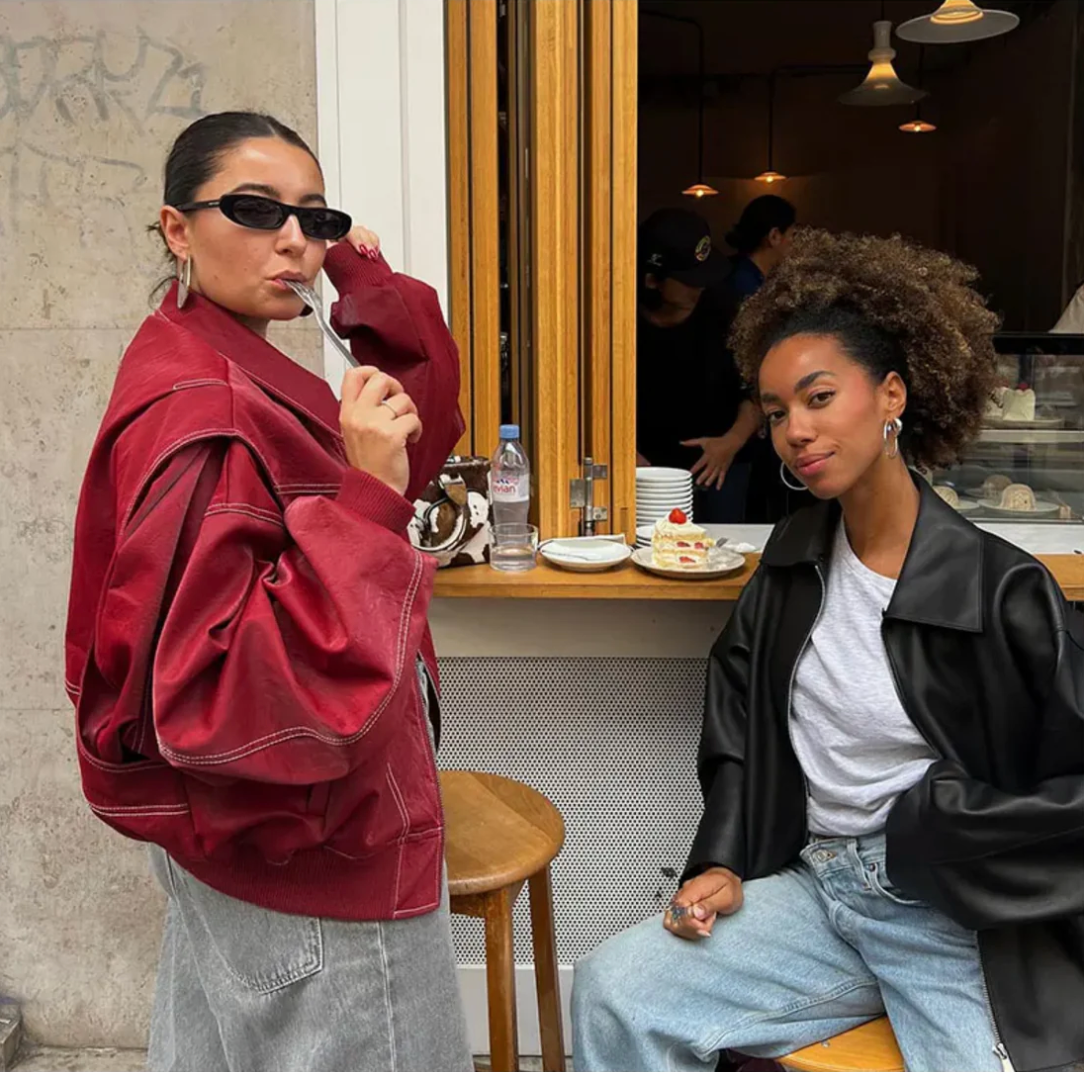 Red Leather jacket