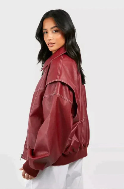 Red Leather jacket