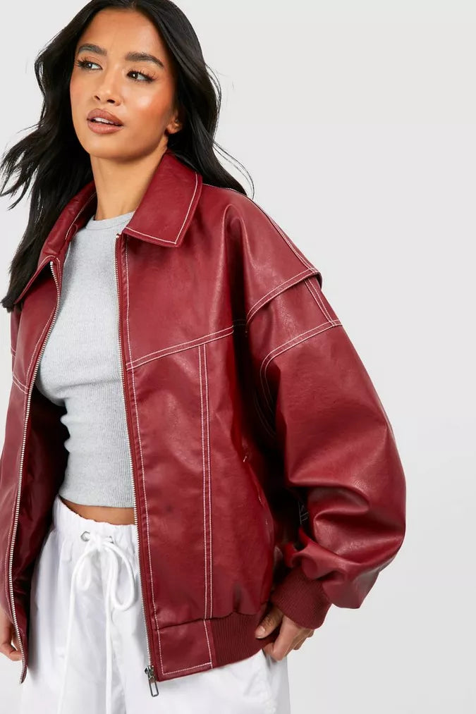 Red Leather jacket