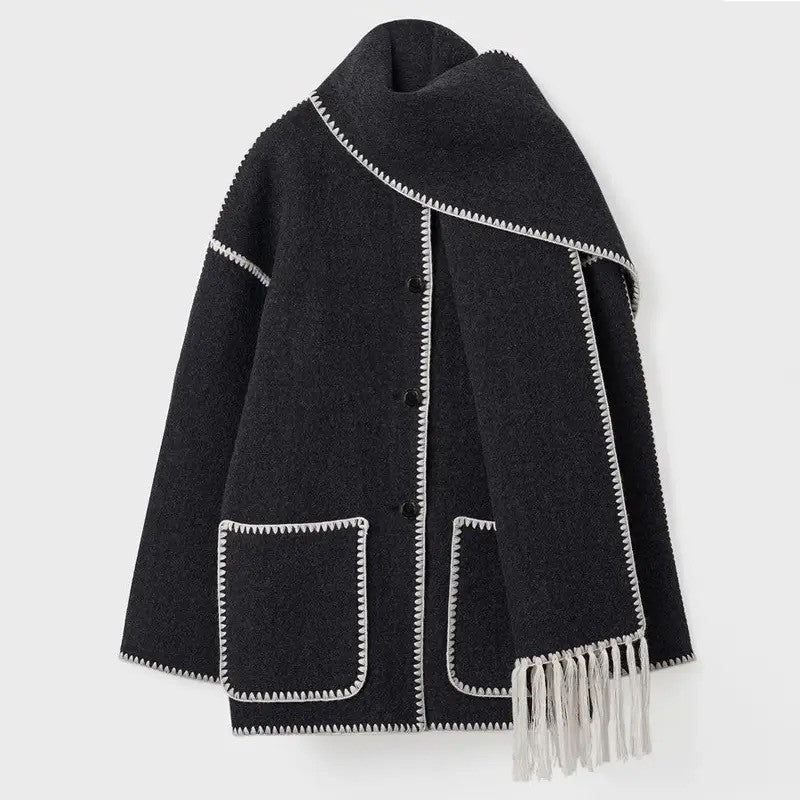 Ashley | Scarf Coat